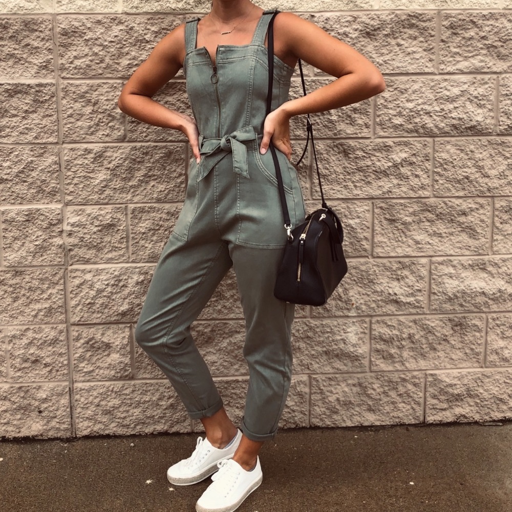 Denim Overalls